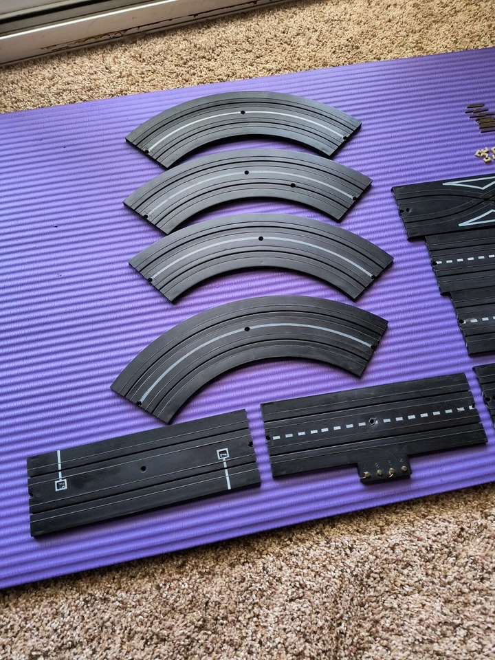 老式 Aurora 模型轨道汽车椭圆形轨道套装 20 世纪 60 年代缺失连接器用于零件 — 第 2/4 张图片