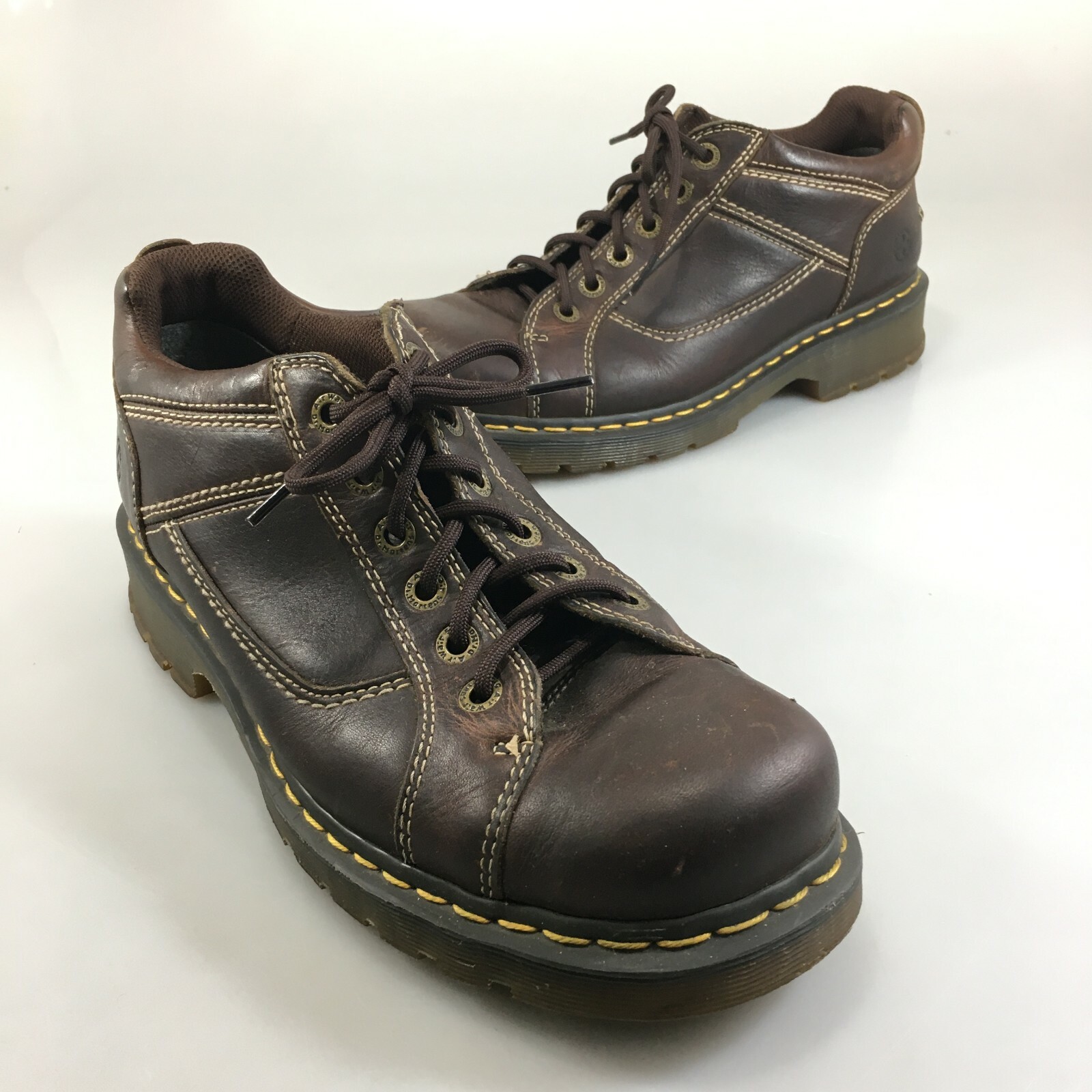 Dark Brown Leather Javid Shoes 