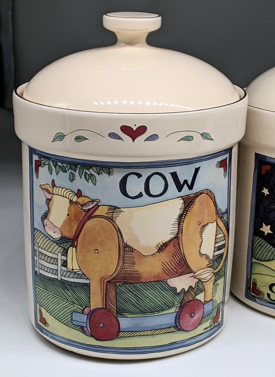 Vintage Susan Winget Cannister Set | eBay