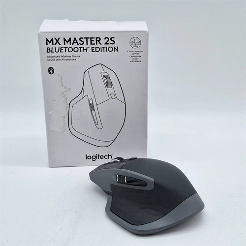 Logitech MX Master 2S Bluetooth Edition Wireless Mouse - Graphite