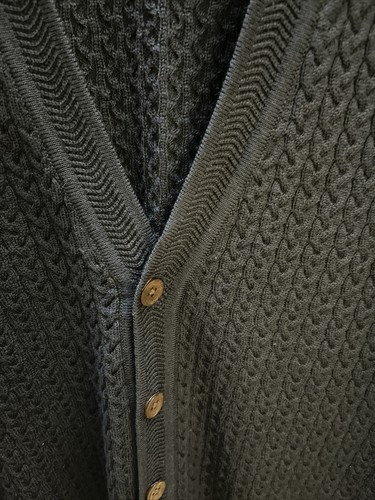 Bobby Jones 100% Wool Men’s Vest Navy Blue Size Large - Picture 5 of 13