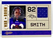 2011 Absolute TORREY SMITH War Room Materials Rookie RC  Card #32 Ravens