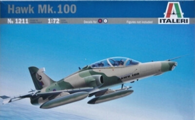 1/72 Hawk Mk.100 British fighter Italeri 1211 Plastic Model kit