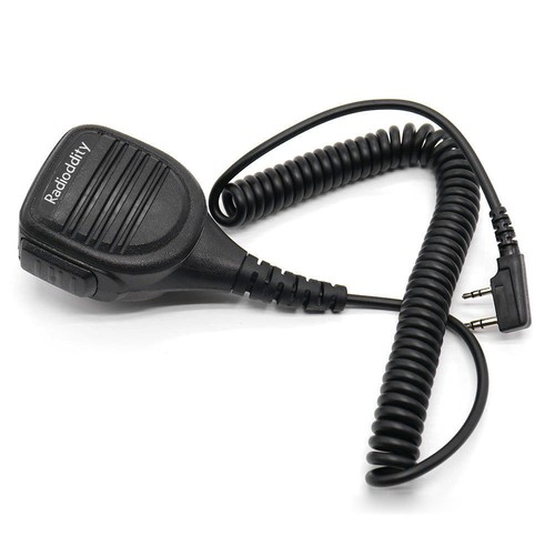 Radiodity Wodoodporny mikrofon PTT do GD-77 Baofeng UV-5R TYT 8000E Kenwood