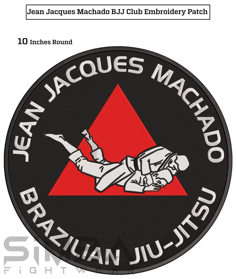Machado Kimono Embroidery Patches Jiujitsu Martial Arts Patches BJJ Gi Patches - Image 2 of 4