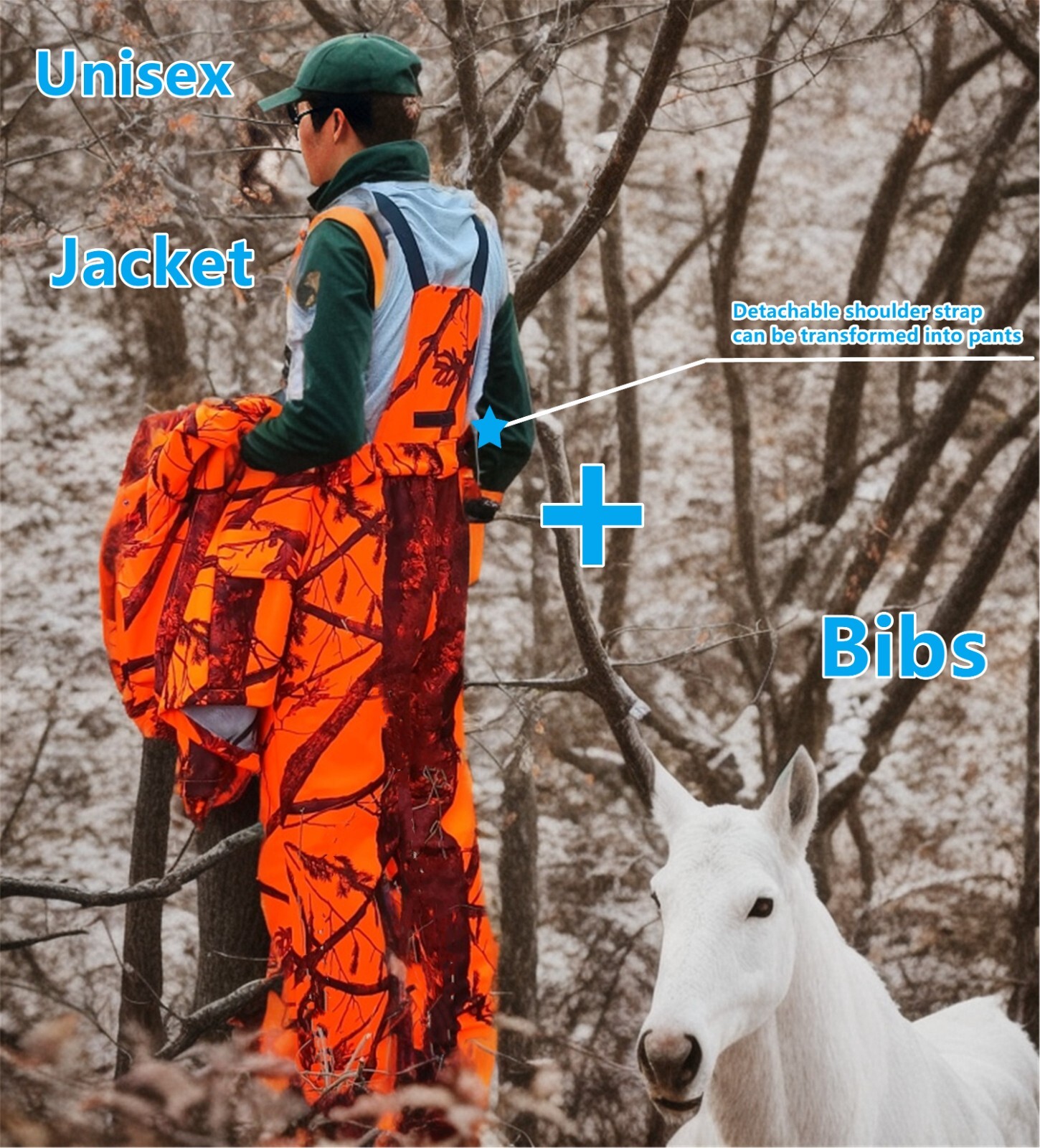 Hunting Clothes Hunting Camo Jacket Pants for Men Ghillie Suit 7