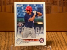 Federico Polanco Washington Nationals #15 Overall Prospect- 2022 Topps Pro Debut
