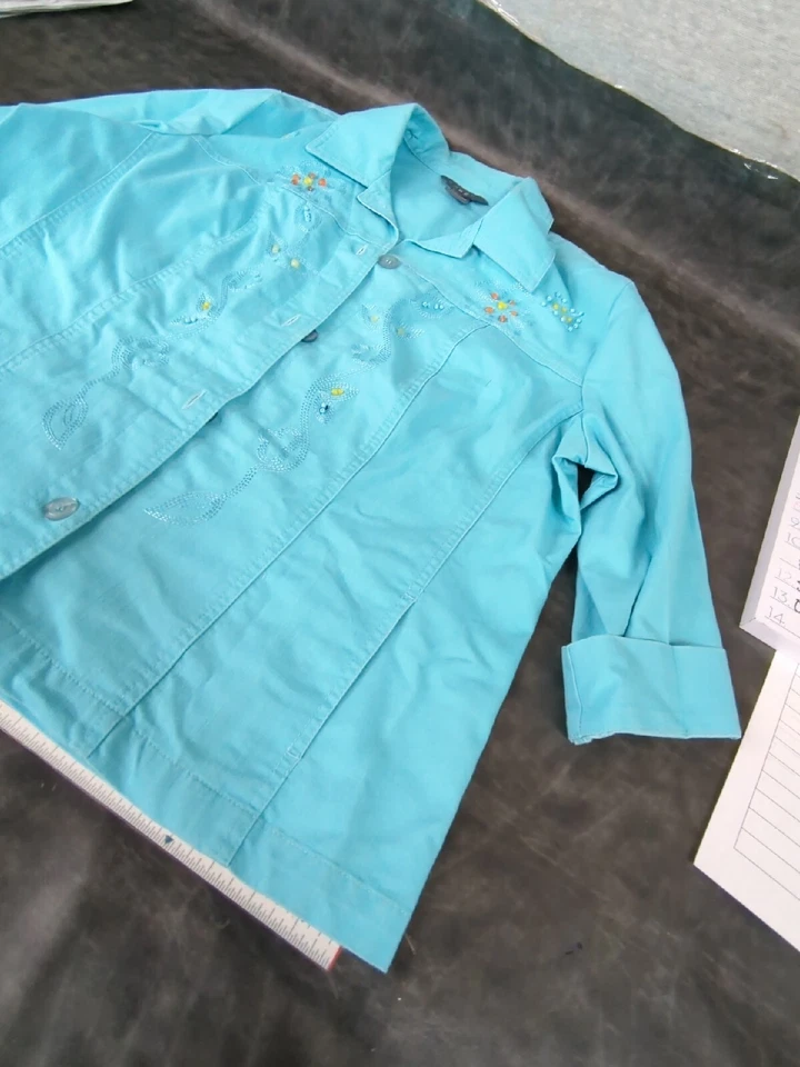 Vestido Koret Traje de Negocios Pantalones y Chaqueta Azul Mujer Talla 12 Xl Foto 4 de 4