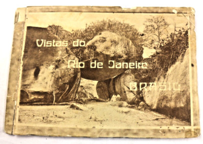 Scarce Vistas do Rio de Janeiro Brasil, 18 Photos & 2 Panorama Pull-Outs 1919