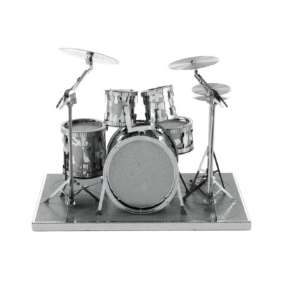 Metal Earth 3D Metal Model Kit Drum Set MMS076
