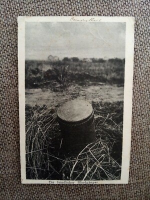 Old postcard A Enemy Blindganger