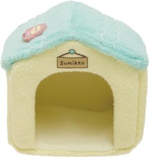 NEW San-X Sumikko Gurashi Mini Plush Sumikko Tiny House Home Blue - Japan