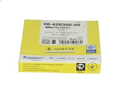 GOETZE 08-426300-00 elastic band kit for Peugeot 206 Van 1.1 2002-2007