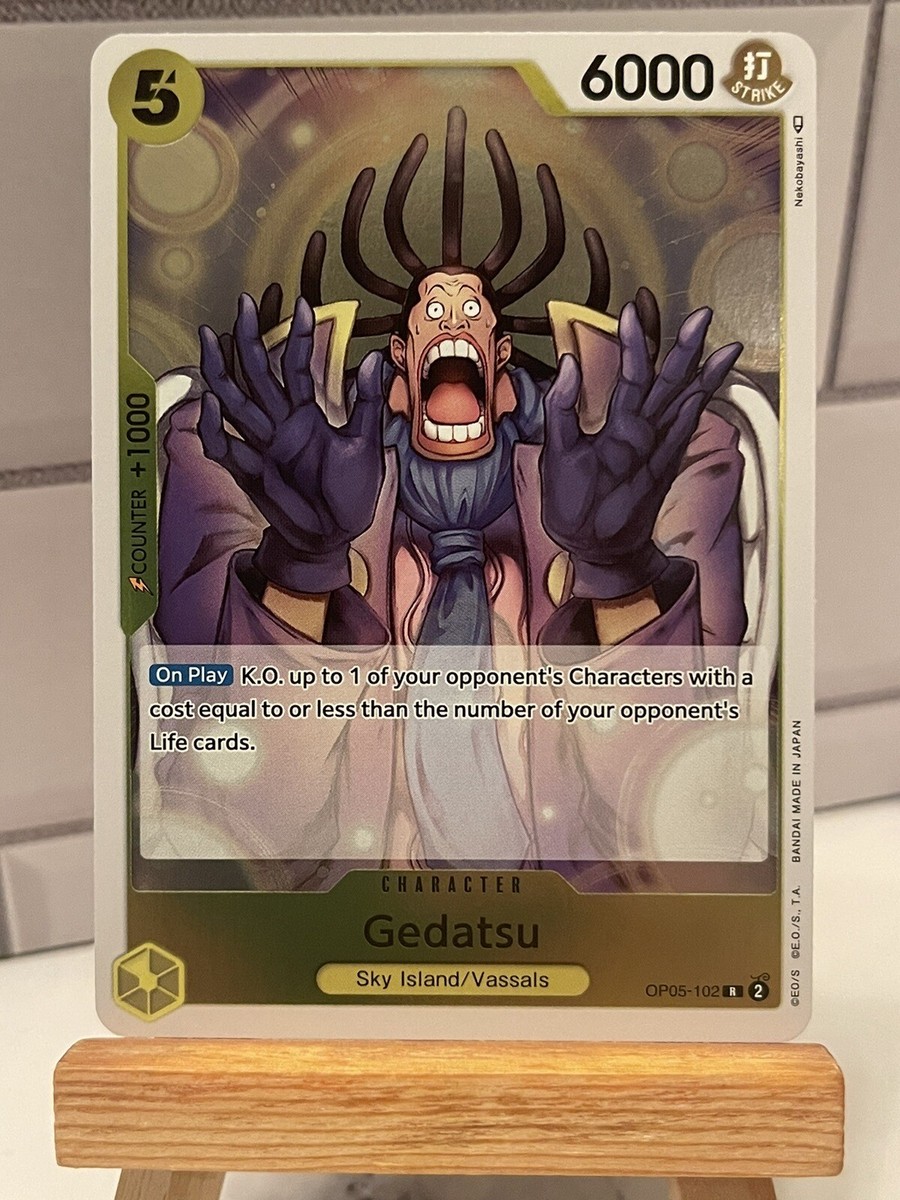 Gedatsu OP05-102 RARE One Piece Awakening of the New Era Card