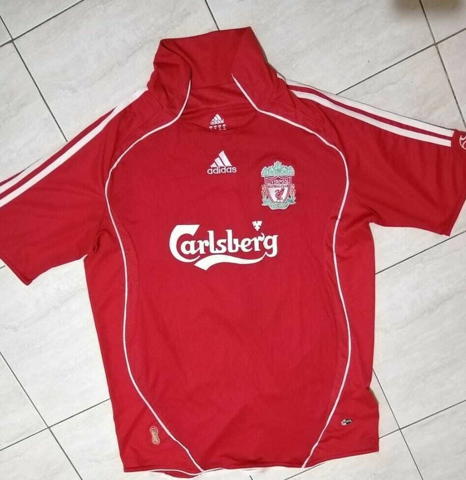 Genuine LIVERPOOL jersey adidas Shirt 2006 Home camesita ARBELOA Player XL size 