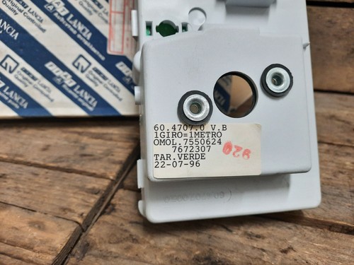 Rückseitiges Gehäuse vom Tacho Kombiinstrument Fiat Panda 6047070050 - Picture 3 of 3