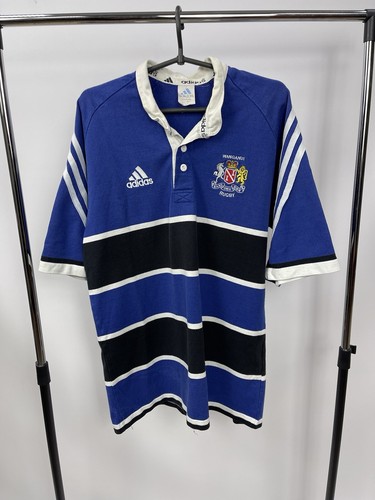 Adidas Whanganui Rugby Jersey Size M 2000 Vintage Made in New Zealand