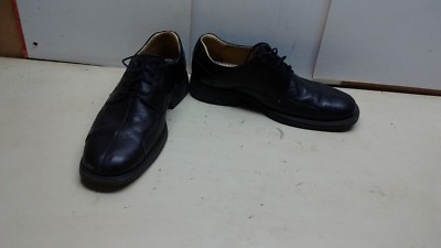 Belvedere Baybridge Men\'s Black Oxfords Dress Shoes Split Toe Leather Size 11 D Belvedere Bay Bridge Black Leather Split Toe Oxford Shoes  main image 2