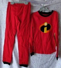 NWT  Disney Pixar "The Incredibles" Youth PJ Set Kids Size 8