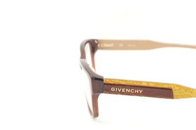 New Authentic Givenchy VGV 797 COL. 098N Italy Brown Plastic