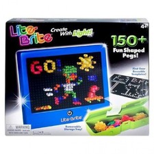 Lite Brite Magic Screen - 150 Pegs, 4 Reusable Templates