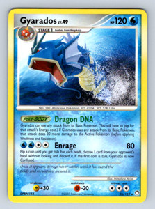 Pokemon Gyarados Rare D&P Mysterious Treasures 26/123
