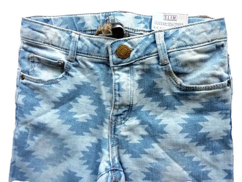 Pantaloni ZARA Ragazze Strai Tessuti SOTTILI Skinny 2-10 y £20 - Foto 15 di 34