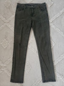 Liverpool Size 30 US 10 Gray Distressed Jeans Abby Skinny Stretch Denim Pants