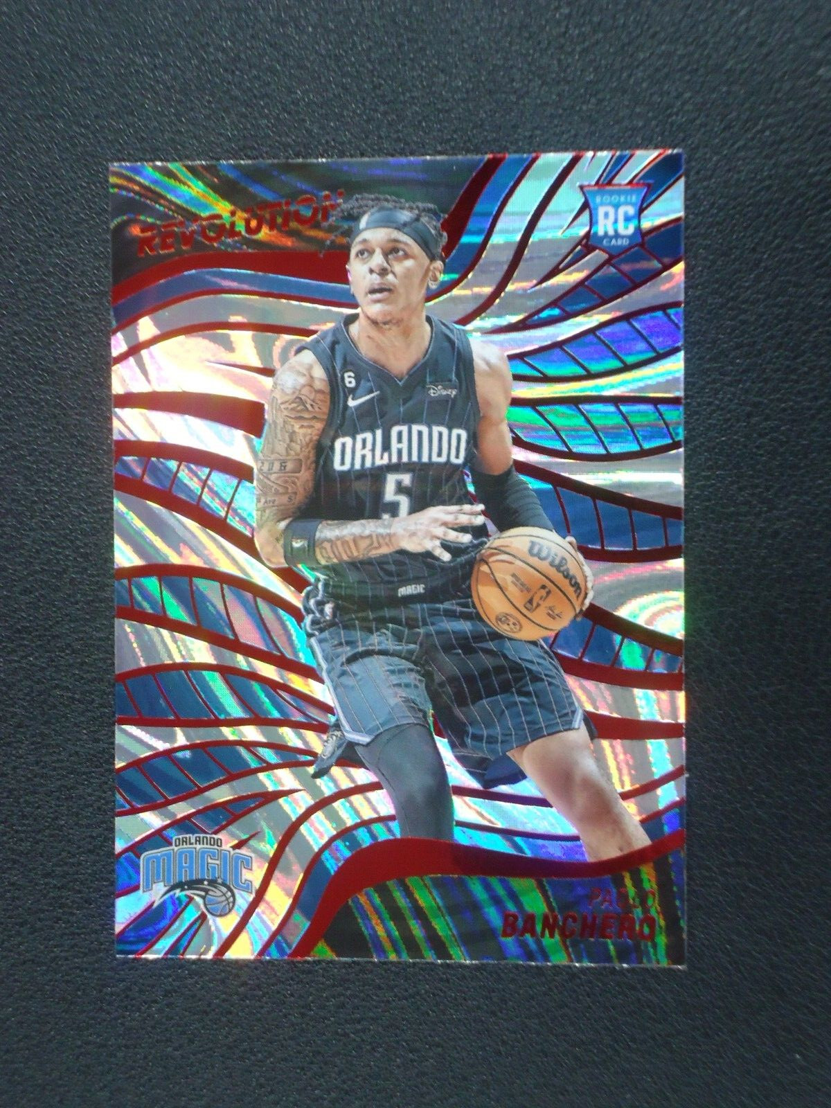 Paolo Banchero 2022-23 PANINI REVOLUTION ASIA RED Card #139 MAGIC