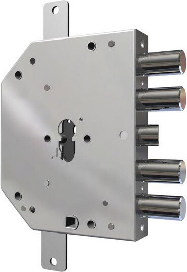 Serratura Porta Blindata Cilindro europeo dim 130x164 mm CR Serrature 2155/28 PE
