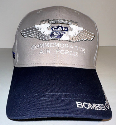 Ghost Squadron Commemorative Air Force CAF Bomber Command Cap Hat All Over Print