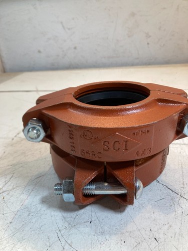 2 NEW SCI Reducing Coupling EPDM Gasket Orange 4" x 3" 65RC3040030 (M2) - Picture 2 of 2