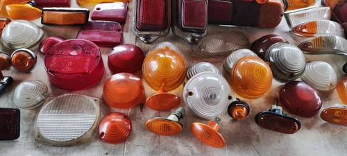 FANALI FRECCE ORIGINALI LANCIA FIAT ALFA ROMEO RENAULT VINTAGE LOTTO - Picture 5 of 16