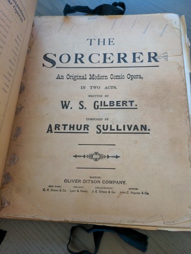 Die Piraten von Penzance 1880 Gilbert & Sullivan Zauberer Noten Herbarium - Bild 8 von 12