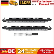 Trittbretter Einstiegsbrett 2tlg Silber Für Mercedes GLE Coupe C292 Bj 2015-19