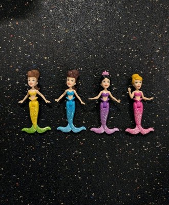 Disney Princesses The Little Mermaid 30 Year Anniversary Sisters Hasbro Lot Of 4