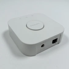 PHILIPS HUE BRIDGE 2.1 Smart Home Hub Model #3241312018A  NO POWER SUPPLY| WORKS