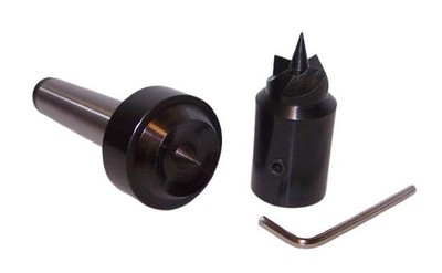 Shopsmith Drive Spur And MT2 Live Center Set ''New'' Fits All Models