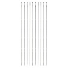 10pcs 12 Inch Upholstery Needles Stainless Steel Large Eye Stitching Needles