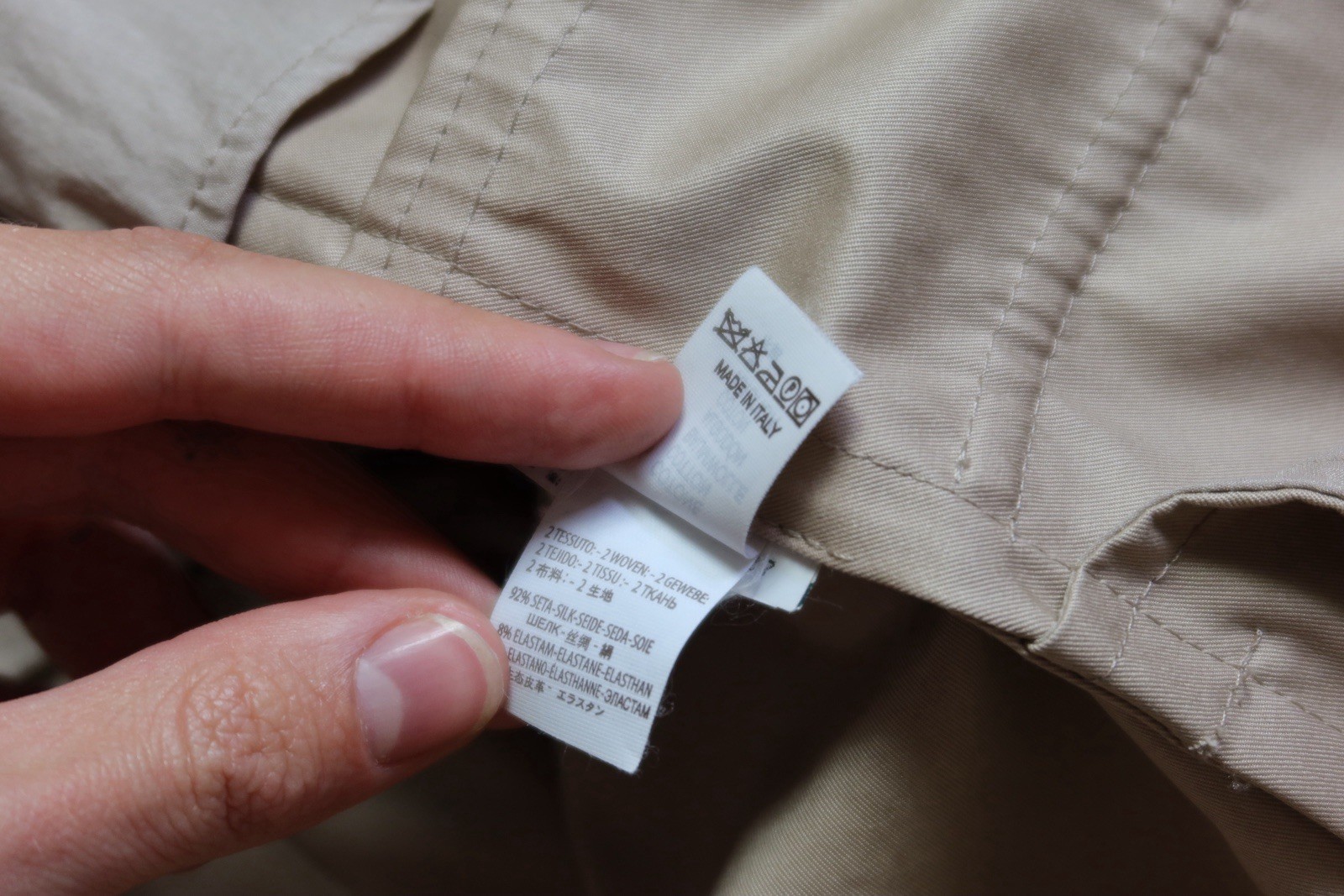 Authentic Brunello Cucinelli Spring Jacket Italia… - image 11