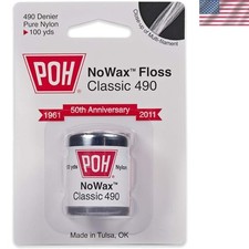 Unwaxed Dental Floss 1 EA - Precision Cleaning for Braces and Sensitive Gums