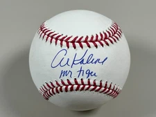 PSA Al Kaline "Mr Tiger" Signed Official Baseball HOF Detroit Tigers Inscription