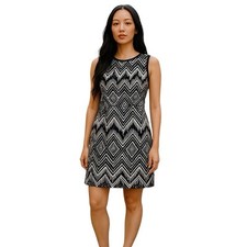 J. Crew Womens Size 4 Diamond Ikat Dress A1812