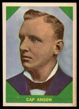 1960 Fleer Cap Anson Chicago Cubs #44