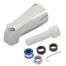 Tub Spout with Diverter, Chrome