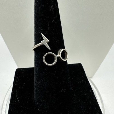 Alex und ANI Sterling Silber Harry Potter Brille Bandring 925 Gr. 7