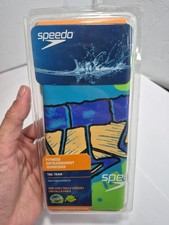 Speedo Swim Cap TAG TEAM Adult Multicolor Print Design - NEW -
