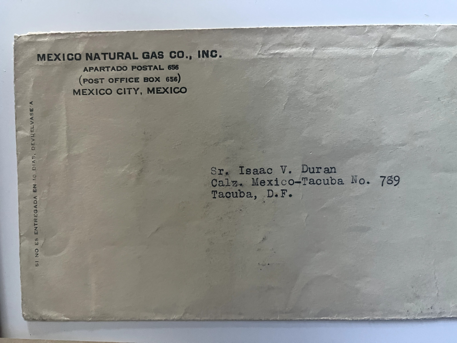 Vintage Stock Bond Document Paper Mexico Cerveza Telefonos Telegrafos Telmex