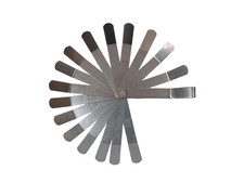 SATRA F&uuml;hlerlehre 16 Blatt 0,005-0,020 Zoll 0,127-0,508mm Abstandslehre Kfz