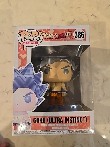 Funko Pop! Animation: Dragon Ball Z Super Goku Ultra Instinct #386 Vinyl Figure